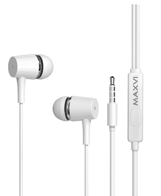 Купить Наушники Стереогарнитура Maxvi MHF-16 Easy white